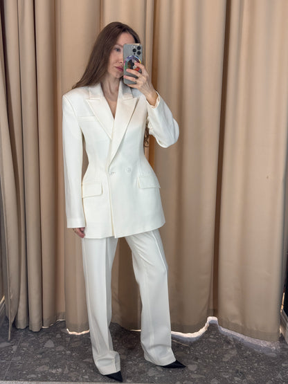 White Fitted Jacket