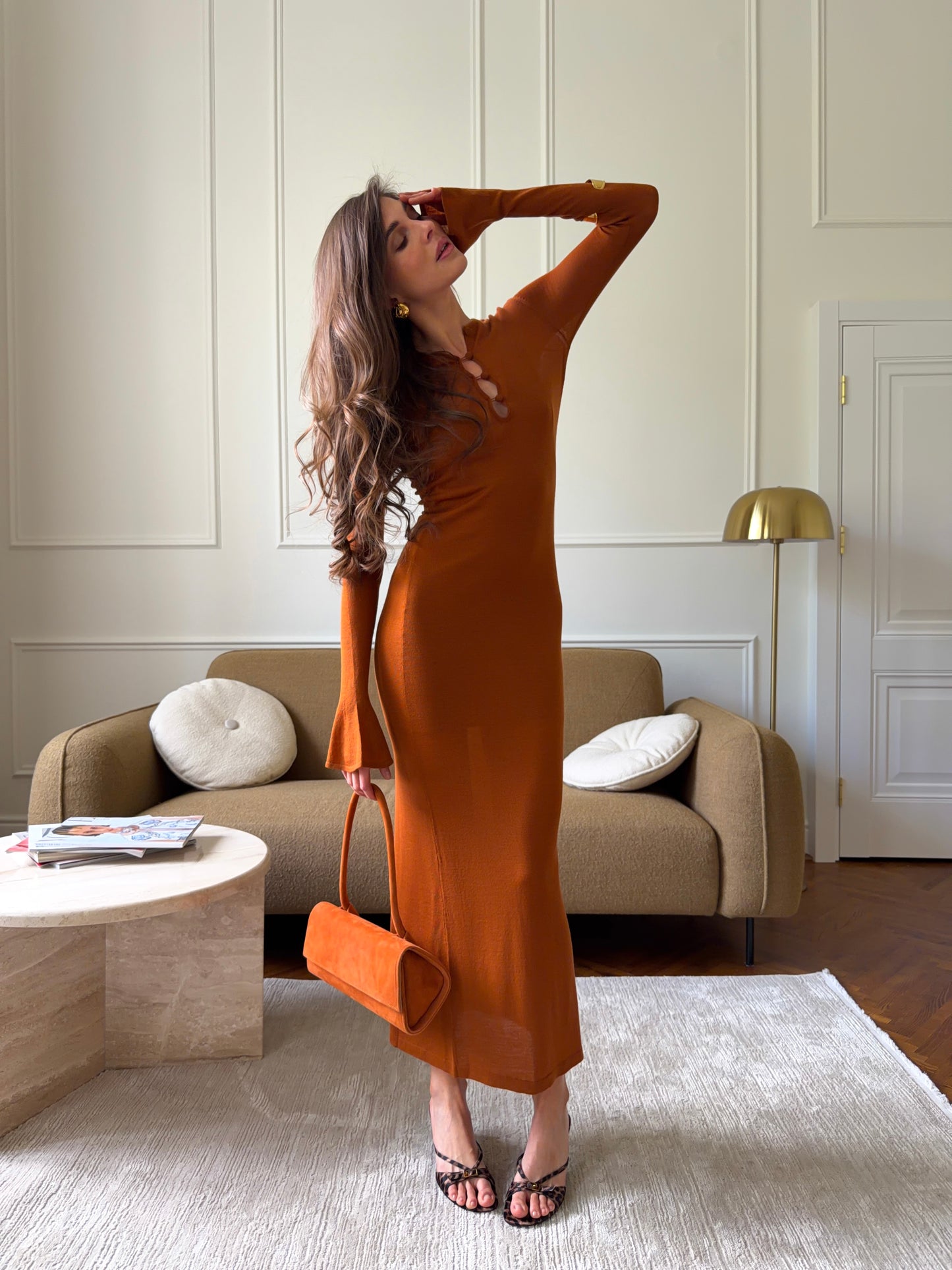 Maxi dress Ochre