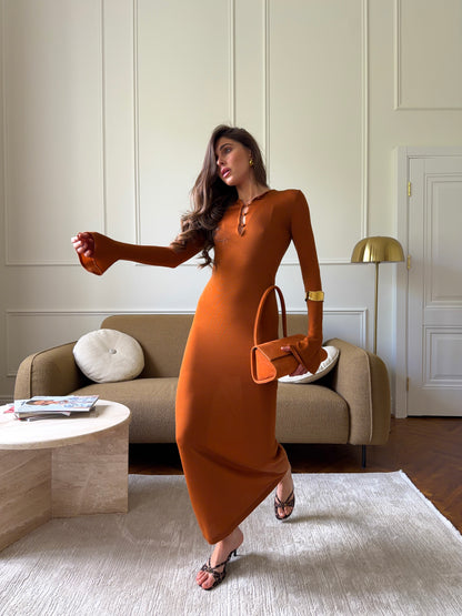 Maxi dress Ochre