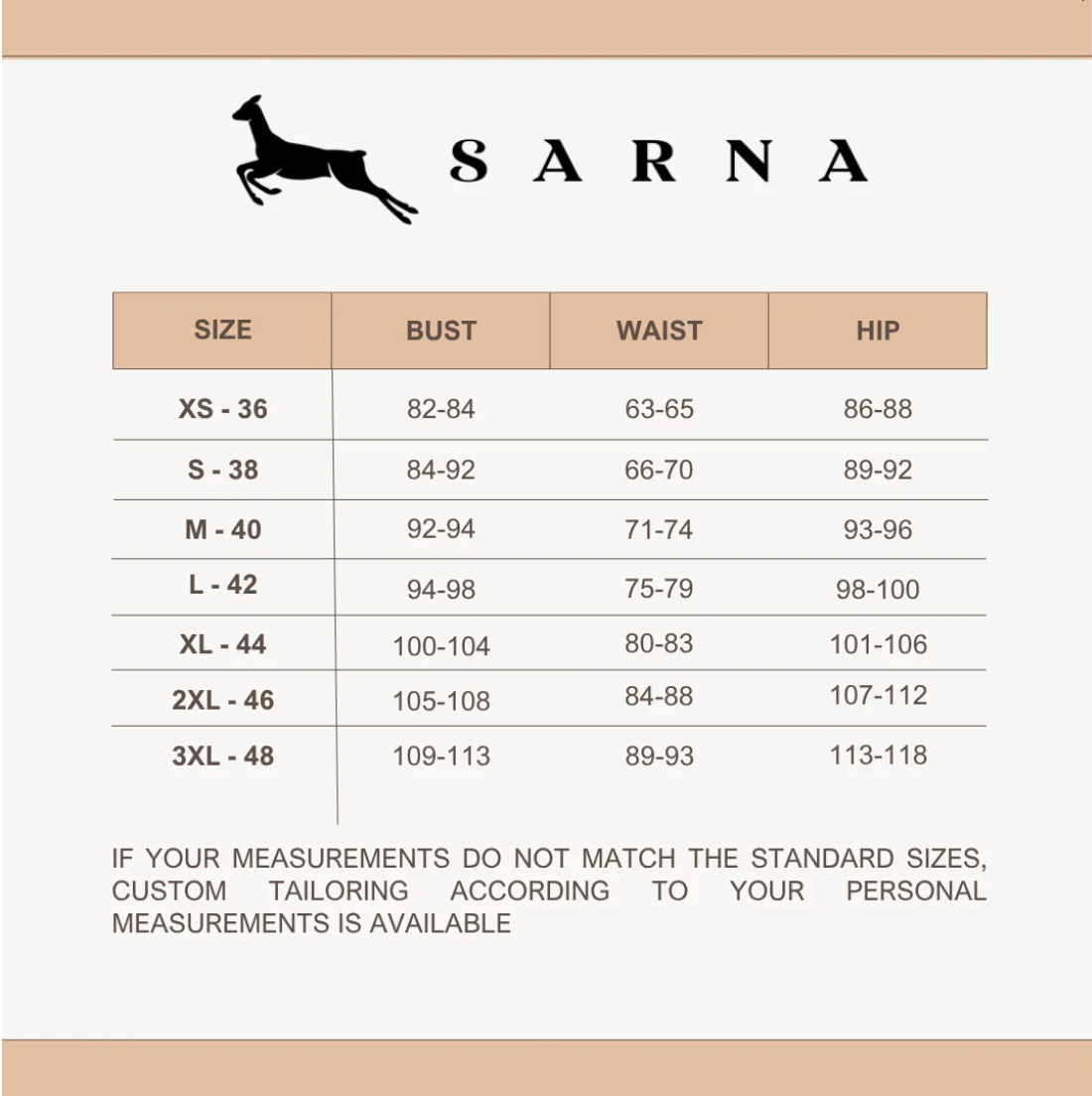 Size guide