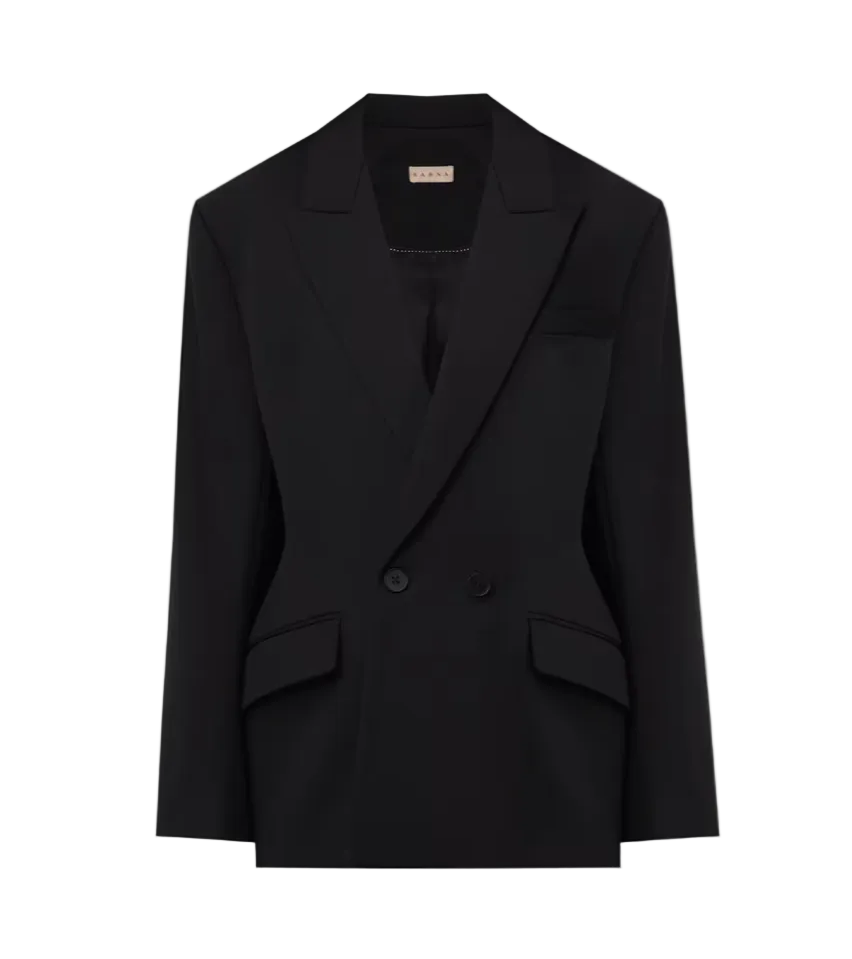 Black fitted jacket