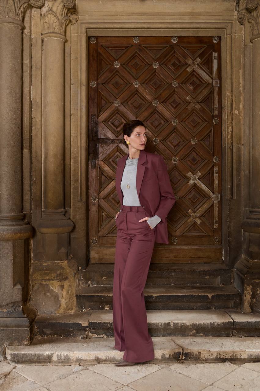 Light Maroon Pants