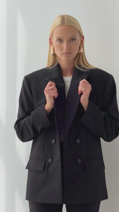 Black Wool Jacket